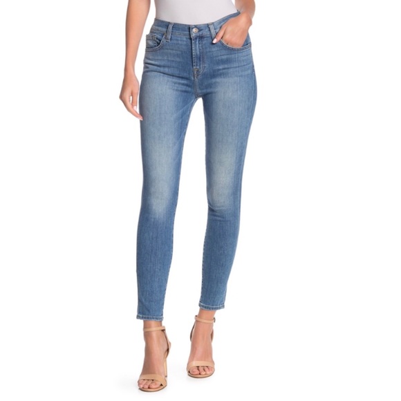7 for all mankind gwenevere high waisted skinny jeans